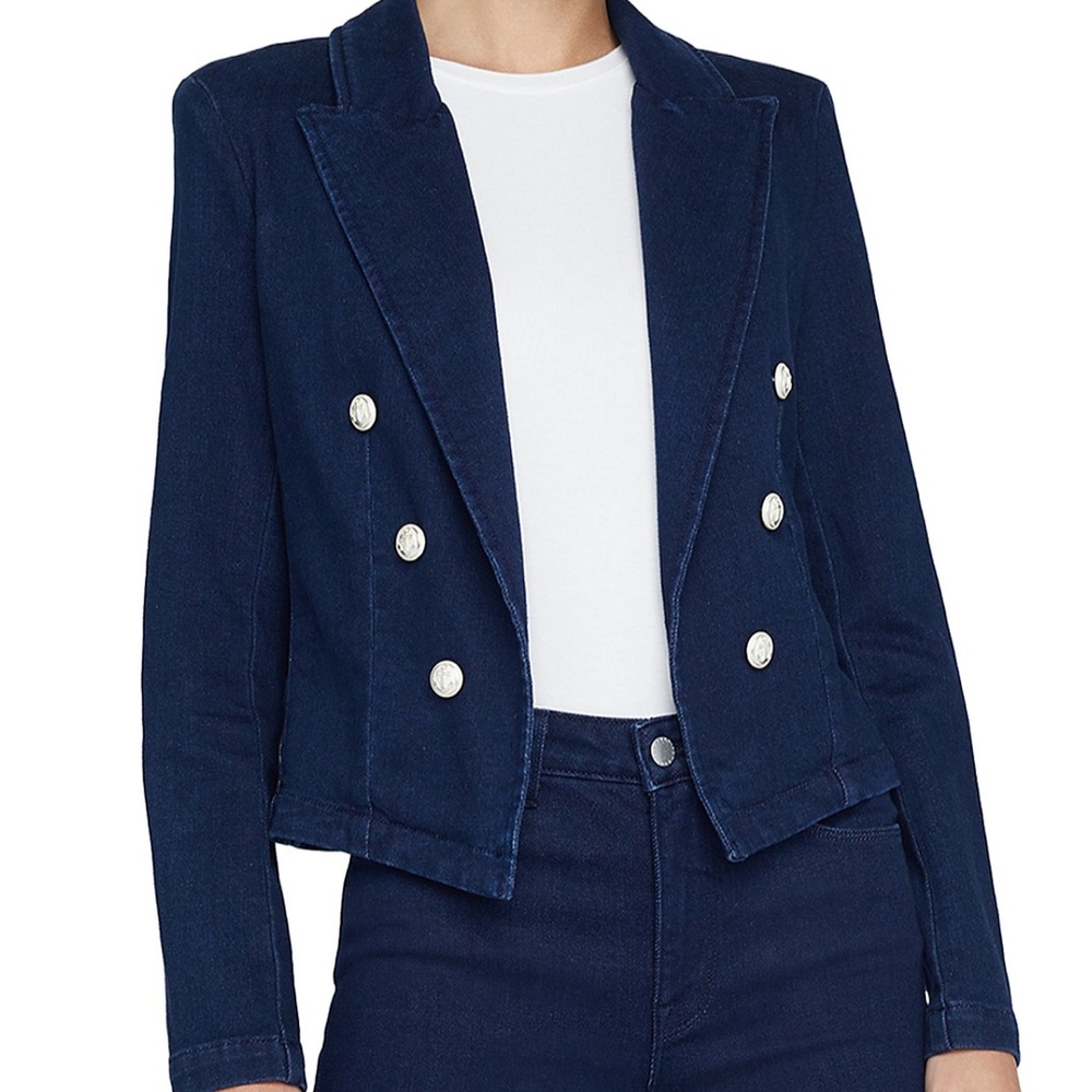 Brand new never worn beautiful denim blazer.